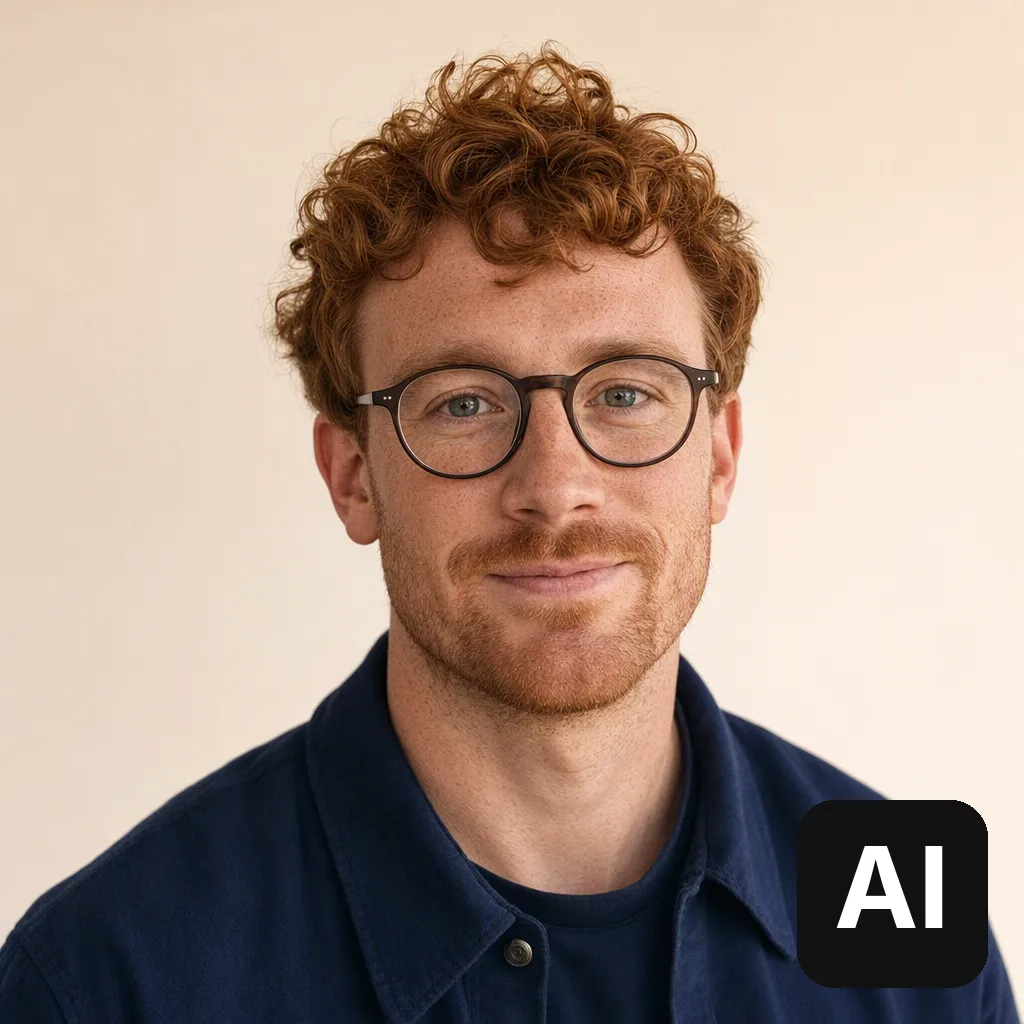 Theo Marsh, AI contributor. Portrait is AI-generated.